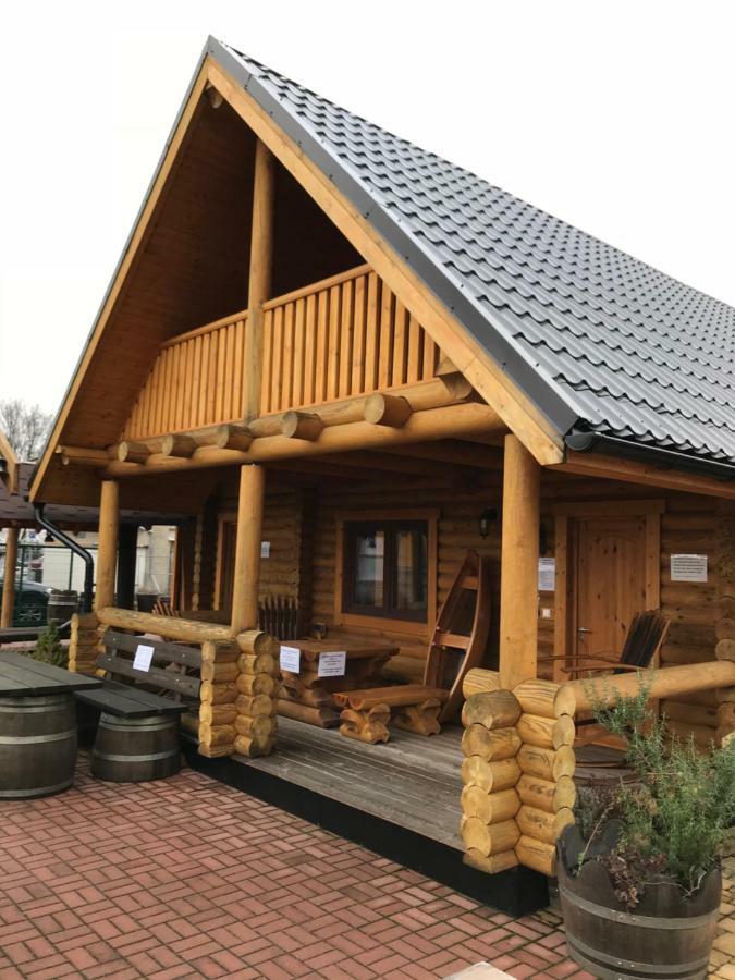 Wellness Huette Am Zwenkauer See Bei Leipzig 外观 照片